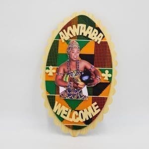 AKWAABA WELCOME WALL DECOR