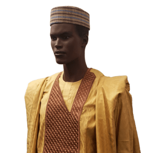 AFRICAN TRADITIONAL MENS GRAND BOUBOU ATTIRE (Three Piece Ensemble)