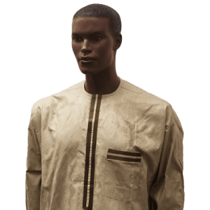 AFRICAN TRADITIONAL MENS GRAND BOUBOU ATTIRE (Three Piece Ensemble) INNER PIECE