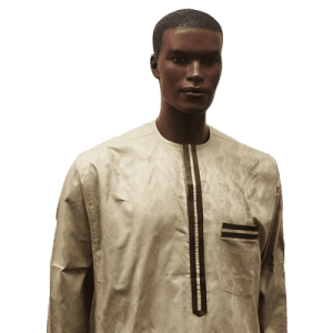 AFRICAN TRADITIONAL MENS GRAND BOUBOU ATTIRE (Three Piece Ensemble) INNER PIECE