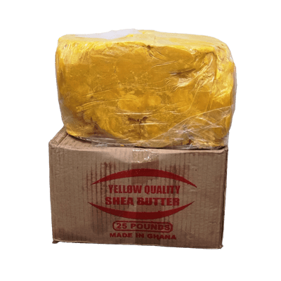 AFRICAN RAW SHEA BUTTER (YELLOW) 25 LBS AFRICAN RAW SHEA BUTTER (YELLOW) 25 LBS