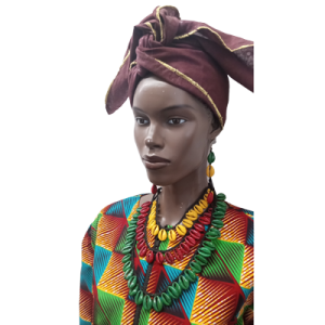 TRIBAL COWRIE SHELL NECKLACE SET