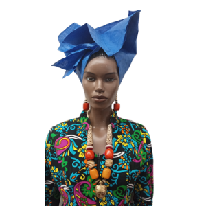 AFRICAN MASK TRIBAL NECKLACE SET