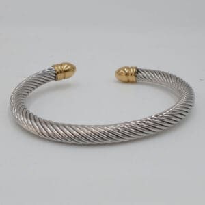 Copper Bangle (Brass Head)